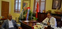 Başkan Culha'dan Kaymakam Öztürk'e Ziyaret!