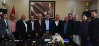 Arsuz Karaağaçspor Yönetiminden Başkan Güven'e Ziyaret
