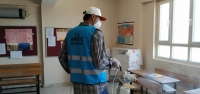 Arsuz'da Okullar Dezenfekte Ediliyor