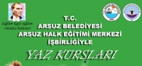 Arsuz'da ‘Yaz Kursları' Kayıtları Devam Ediyor