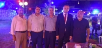 Başkan Güven'den Kaymakam Sarı'ya Veda Yemeği