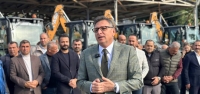 Başkan Mehmet Dönmez 74 Araçlık Hizmet Filosunu Tanıttı
