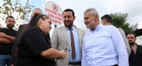 Başkan Mehmet Öntürk, Samandağ Esnafını...