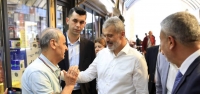 Başkan Öntürk’ten Uzun Çarşı Esnafına Ziyaret