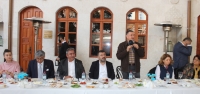 Başkan Savaş CHP Heyeti'ni Gastronomi Evi'nde Ağırladı