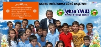 Başkan Yavuz'un Karne Tatili Mesajı