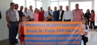 Boksörlerden Başkan Tosyalı'ya Teşekkür