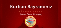 Çoban Döner'den Bayram Mesajı