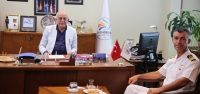 Deniz Üs Komutanı'ndan Başkana Ziyaret!