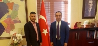 Genç İşadamı Gökhan Zeybek'ten Kaymakam Soytürk'e Ziyaret!