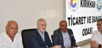 Hatay İş Dünyası Platformu Temsilcileri Kırıkhan'da Toplandı