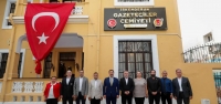 HATAY VALİSİ MUSTAFA MASATLI'DAN İSKENDERUN GAZETECİLER CEMİYETİ'NE ZİYARET