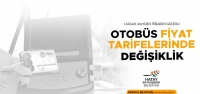 Hatay'da Ulaşım Fiyatları Değişti