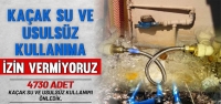 HATSU, Kaçak Su Kullananlara Göz Açtırmıyor