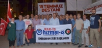 Hizmet-İş Sendikası Demokrasi Nöbetinde!