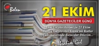 İbrahim Gül Dünya Gazeteciler Gününü Kutladı