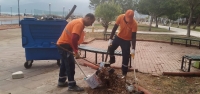 İskenderun Belediyesi Temizlik Ekipleri Yoğun Çalışıyor