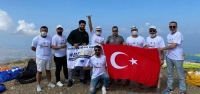 İskenderun'da Avrupa Spor Haftası Paraşüt Gösterisi Yapıldı