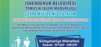 İskenderun'da ‘Çöp Saati' Uygulaması