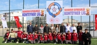 İskenderun'da Konteyner Futbol Ligi Başladı