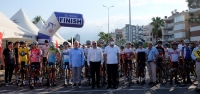 İskenderun'da Pedallar Türkiye Şampiyonası için Çevrildi