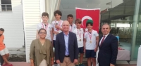 İskenderun'da Sahil Güvenlik Yelken Kupası Şampiyonası düzenlendi