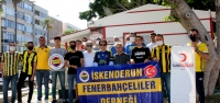 İskenderun'lu Fenerbahçeliler'den Kızılay'a Destek