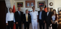 İSTUDER'den Sahil Güvenlik Komutanı Onur Emir'e Ziyaret