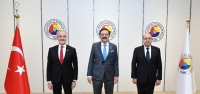 İTSO Yönetimi TOBB Başkanı Rifat Hisarcıklıoğlu'nu Ziyaret Etti
