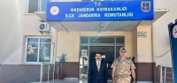 Kaymakam Demiryürek'ten Jandarma Komutanlığı'na Ziyaret