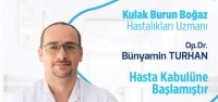 KBB Uzmanı Op. Dr. Bünyamin Turhan Palmiye'de