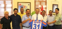 Körfez İskenderunspor'dan Soytürk'e Ziyaret!