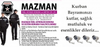 Mazman Güvenlik'ten Bayram Mesajı