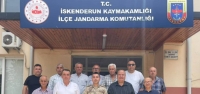 MUHTARLAR DERNEĞİ'NDEN BİNBAŞI MUSTAFA AÇIK'A ZİYARET…