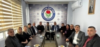 Nuri Üysen ve İGC Yönetiminden EĞİTİM-BİR-SEN'e Hayırlı Olsun Ziyareti
