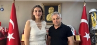 OKUL MÜDÜRÜ DEMET ATAR'dan MEGA MEDYA'ya KUTLAMA ZİYARETİ