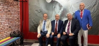 Ömer Balıbey ve Prof. Dr. Servet Özdemir Yükseliş Koleji'nde