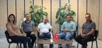 Osman Çolak'tan Mega Medya'ya Tebrik Ziyareti