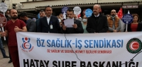 Öz Sağlık İş Sendikası'ndan ‘Sağlıkçılara Eşit Zam' Talebi