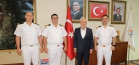 Sahil Güvenlik Komutanlarından Başkan Tosyalı'ya Ziyaret