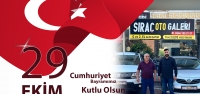 Sıraç Oto Galeri'den 29 Ekim Cumhuriyet Bayramı Mesajı