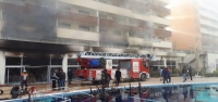 Termal Otelde Korkutan Yangın