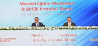 TOBB ile Mesleki Eğitim Merkezleri Alanında İş Birliği Protokolü