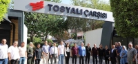 Tosyalı Çarşı'da Dükkanlar Esnaflara Teslim Edildi