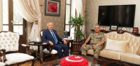 Tuğgeneral  Şener'den  Vali  Ata'ya  Ziyaret