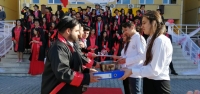Uluçınar Mesleki ve Teknik Anadolu Lisesi'nde Devir Teslim Töreni