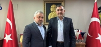 Yeniden Refah Partisi Heyetinden Sabahattin Uygun'a Taziye Ziyareti