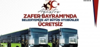 Zafer Bayramı’nda HBB Otobüsleri Ücretsiz Olacak 