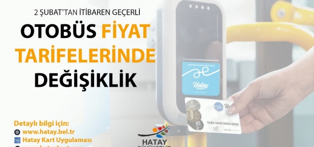 Toplu Taşımada Fiyatlar Güncellendi