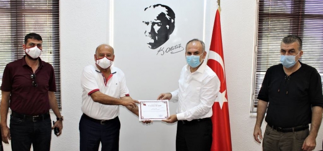 Türk Kızılayı'ndan Teşekkür Belgesi